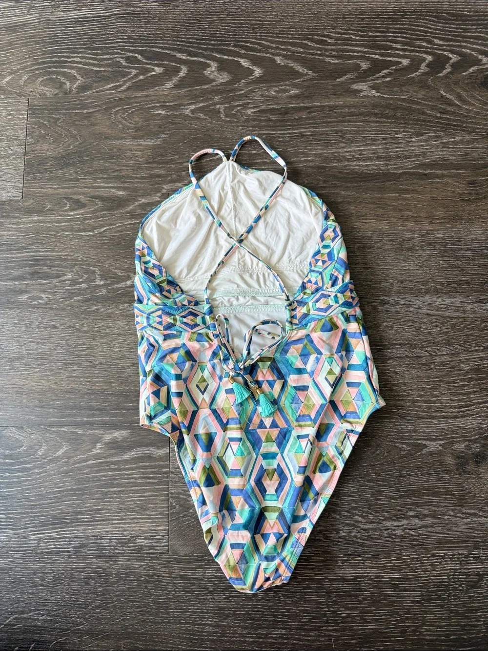 La Blanca Geometric Multicolor One-Piece Swimsuit